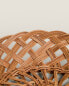 Фото #8 товара Round rattan basket