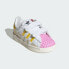 婴童 LEGO/乐高 x adidas originals Superstar 舒适百搭 防滑 耐磨 低帮 板鞋 白色