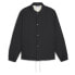 Фото #1 товара Puma X Noah Coach Graphic Embroidered Button Down Jacket Mens Black Casual Athle