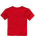 ფოტო #2 პროდუქტის Toddler Boys and Girls Red Philadelphia Phillies 2022 World Series Authentic Collection Dugout T-shirt