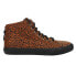 Фото #1 товара Sperry Rebecca Minkoff X Leopard High Top Sneaker Womens Brown Sneakers Casual S