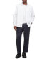 Calvin Klein Men's Solid Patch Pocket Button Down Easy Shirt Brilliant White L