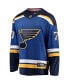 ფოტო #3 პროდუქტის Men's Oskar Sundqvist Blue St. Louis Blues Home Breakaway Player Jersey