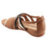 Фото #5 товара Softwalk Tula S2009-266 Womens Brown Extra Wide Leather Strap Sandals Shoes 6