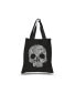 Фото #1 товара Flower Skull - Small Word Art Tote Bag