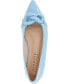 ფოტო #4 პროდუქტის Women's Clareene Chain Pointed Toe Flats