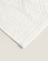 Jacquard cotton terry towel