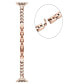 ფოტო #4 პროდუქტის Unisex Skinny Nikki Stainless Steel Chain-Link Band for Apple Watch Size- 42mm, 44mm, 45mm, 49mm