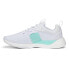 Фото #3 товара Puma Zora Lace Up Womens White Sneakers Casual Shoes 38627410