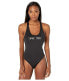 Фото #1 товара Ultracor Panther Swarovski Black scoop Swimsuit size XS 256206