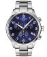 ფოტო #1 პროდუქტის Men's Swiss Chronograph Chrono XL Classic T-Sport Stainless Steel Bracelet Watch 45mm