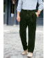 Big & Tall Expandable Waist Corduroy Pleat-Front Pants