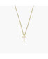 ფოტო #1 პროდუქტის Sanctuary Project by Dainty Cross Necklace Gold.