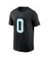 Фото #3 товара Men's Matt Corral Black Carolina Panthers 2022 NFL Draft Pick Player Name & Number T-shirt