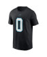 ფოტო #3 პროდუქტის Men's Matt Corral Black Carolina Panthers 2022 NFL Draft Pick Player Name & Number T-shirt