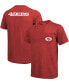 San Francisco 49Ers Tri-Blend Pocket T-shirt - Scarlet
