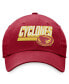ფოტო #2 პროდუქტის Men's Cardinal Iowa State Cyclones Slice Adjustable Hat