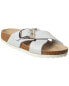 Фото #1 товара Birkenstock Siena Big Buckle Narrow Fit Suede Sandal Women's White 39