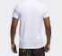 Фото #5 товара Футболка мужская Adidas Harden Logo Tee (Футболка Т Харден Лого), белая