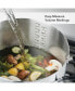 Фото #10 товара Stainless Steel 8 Quart Induction Stockpot with Measuring Marks and Lid