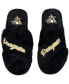 Фото #2 товара Women's Pittsburgh Penguins Script Cross Slide Slippers