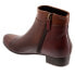 Фото #5 товара Trotters Maci T2263-294 Womens Brown Leather Zipper Ankle & Booties Boots