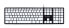 Gembird KB-MCH-02-BKW - Full-size (100%) - USB - Membrane - QWERTY - Black - White
