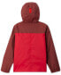 Big Boys Rain-Zilla Fleece-Lined Full-Zip Hooded Rain Jacket