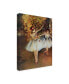 Фото #2 товара Masters Collection 'Two Dancers On Stage' Canvas Art - 18" x 24"