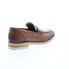 Фото #16 товара Bruno Magli Varrone BM2VARB0 Mens Brown Loafers & Slip Ons Penny Shoes