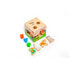 Фото #1 товара MOLTO Cube With Wooden Encaxables 8 Pieces