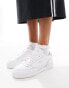 adidas Originals Court Super in white and silver