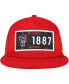 Фото #3 товара Men's Red NC State Wolfpack Established Snapback Hat