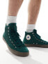 Фото #9 товара Converse Chuck Taylor All Star Hi trainers with gum sole in dark green