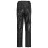 Фото #4 товара JACK & JONES Grace Straight Leather JJXX high waist pants refurbished