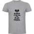 KRUSKIS Keep Calm And Play Padel short sleeve T-shirt