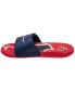 Фото #3 товара Men's Houston Texans Wordmark Gel Slide Sandals