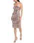 Фото #1 товара Liv Foster Fully Beaded Midi Dress Women's