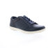Фото #2 товара English Laundry Todd EL2636L Mens Blue Leather Lifestyle Sneakers Shoes 10.5
