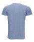 Men's Basic V-Neck Short Sleeve T-shirt Голубой, L - фото #6