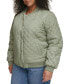 Фото #9 товара Plus Size Quilted Bomber Jacket