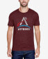 ფოტო #4 პროდუქტის Men's NASA Artemis Logo Premium Blend Word Art T-shirt