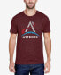 Men's NASA Artemis Logo Premium Blend Word Art T-shirt Черный, Small - фото #4