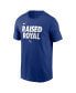 Фото #1 товара Men's Royal Kansas City Royals Rally Rule T-shirt