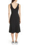 A.L.C. 152521 Women's Sander Buckle Strap Midi Dress Black Sz. 8