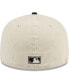 Фото #4 товара Men's White Florida Marlins Cooperstown Collection Corduroy Classic 59FIFTY Fitted Hat