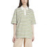 ADIDAS ORIGINALS 80s Oversized Stripe short sleeve polo