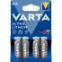 VARTA 6106301404 LR06 AA Lithium Batteries 4 Units silver / purple - фото #3