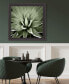 Green Succulent III Framed Art