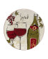 Wine Country Salad Plate, Set of 4
